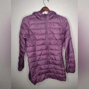 Eddie Bauer Women's 650 Cirruslite Down Jacket Parka Hood Puffer Gorpcore F